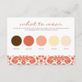 ヴェローナのサンセットの服装 エンクロージャーカード (正面)