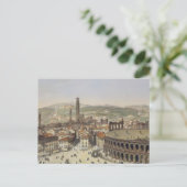 ヴェローナの眺め、L.チェルブイン刻印 ポストカード (スタンド正面)