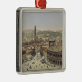 ヴェローナの眺め、L.チェルブイン刻印 メタルオーナメント (右)