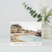 ヴェローナアディゲリバーItaly水の色の保存日付 ポストカード (スタンド正面)