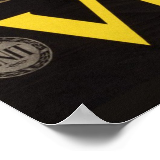 ヴェローナイタリアヴィンテージ旅行ポスター ポスター (角)