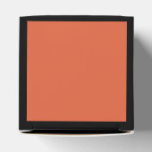 ヴェローナサンセットオレンジソリッドカラー フェイバーボックス (上部)