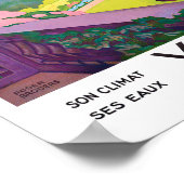 ヴェンスフランスヴィンテージ旅行 ポスター (角)