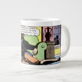 ヴェンスリーは確かに甘いヴィンテージホラー漫画マグ ジャンボコーヒーマグカップ (正面右)