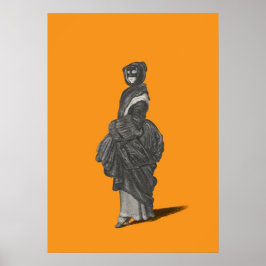 ヴェンセスラス・ホラーによる謎の仮面の女 ポスター