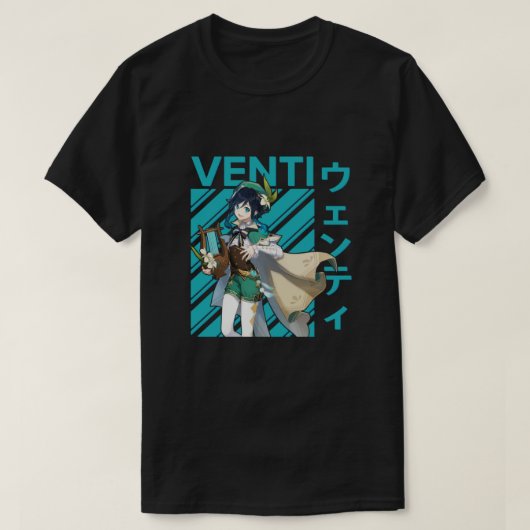 ヴェンティゲンシンインパクトクラシック Tシャツ (デザイン正面)