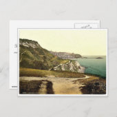 ヴェントナー、クリフウォーク、ワイト島、イギリス珍しいP ポストカード (正面/裏面)