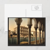 ヴェンドラミンパレス，ヴェネツィア，イタリアクラシックフォトクロム ポストカード (正面/裏面)