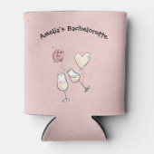 ヴェンモで花嫁にドリンクを カスタムQRコード 缶クーラー (正面)