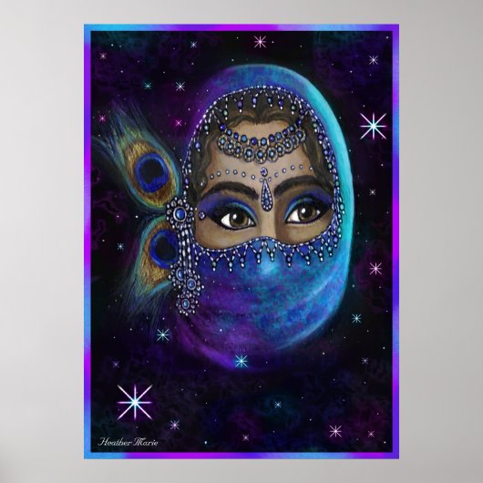 ヴェールのポスターの後ろに ポスター (正面)