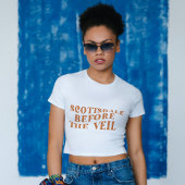 ヴェールの前のスコッツデールバチェロレッテ Tシャツ