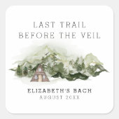 ヴェールの前の最後のトレイル バチェロレッテウィークエンド スクエアシール (正面)