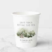 ヴェールの前の最後のトレイル バチェロレッテウィークエンド 紙コップ (裏面)