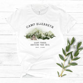 ヴェールの前の最後のトレイル ブラチェットウィークエンド Tシャツ