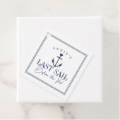 ヴェールの前の最後の航海 ネイビーバチェロレッテ フェイバータグ (インサイチュ)