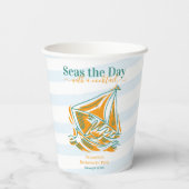 ヴェールの前の最後の航海  花嫁のお別れパーティー 紙コップ (裏面)