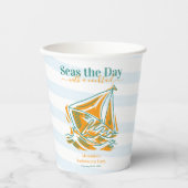 ヴェールの前の最後の航海  花嫁のお別れパーティー 紙コップ (正面)