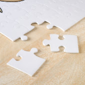 ヴェールをまとった花嫁のスロー ジグソーパズル (側面)