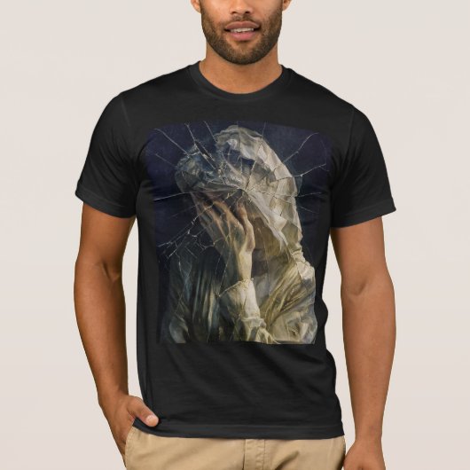 ヴェールを破る ― ゴシック・シュールレアリスムの美術 Tシャツ (正面)