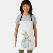 ヴェールを纏ったウサギの花嫁 エプロン (インサイチュ)