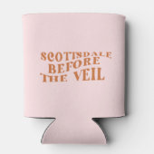 ヴェール前のスコッツデールバチェロレッテ 缶クーラー (裏面)