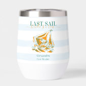 ヴェール前の最終セイルバチェロレッテ (背面)