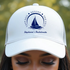 ヴェール前の最終セイルバチェロレッテ キャップ