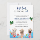 ヴェール前の最終セイルバチェロレッテ 招待状 (正面)