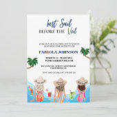 ヴェール前の最終セイルバチェロレッテ 招待状 (スタンド正面)