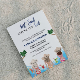 ヴェール前の最終セイルバチェロレッテ 招待状