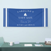 ヴェール前の最終セイルバチェロレッテ 横断幕 (トレードショー)