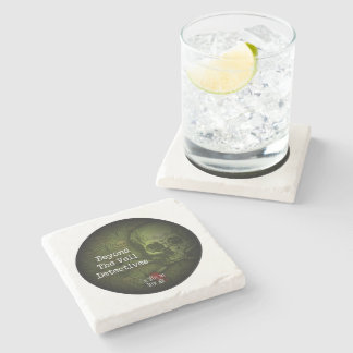 ヴェール形検出器コースターの向こう（広場） ストーンコースター