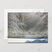 ヴェーレ・ヴァノチェ・ア・シュスťツニー・ノヴィー・ロック！ポストカード ポストカード (正面/裏面)