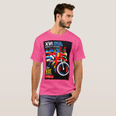 ヴエルタシクリスタヴィンタジェビシクル広告レース Tシャツ (正面フル)
