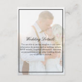 ヴエレガントェラムオーバーレイフォトアコモデーションズ エンクロージャーカード (正面)