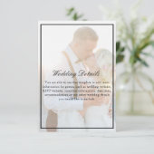 ヴエレガントェラムオーバーレイフォトアコモデーションズ エンクロージャーカード (スタンド正面)