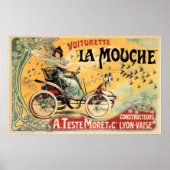 ヴォイツレットラムーシュ車のヴィンテージカーのポスター ポスター (正面)