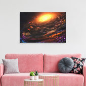 ヴォイドの島 キャンバスプリント (インサイチュ (リビング))