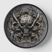 ヴォイドの沈黙 壁時計 (正面)