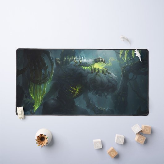 ヴォイドのTerror Gamingデスクマット | 深淵の怪物 デスクマット (キッズテーブル)