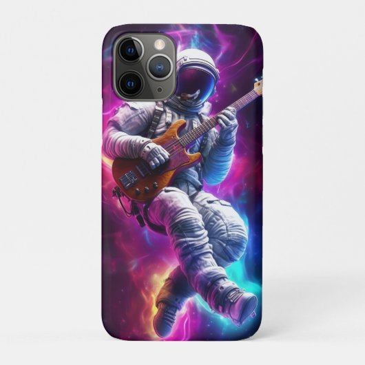 ヴォイド交響曲 | ネオン・サイバーパンク宇宙飛行士 Case-Mate iPhoneケース (裏)
