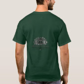 ヴォイニッチ手稿 変更ページ Butterfly Botanic Tシャツ (裏面)