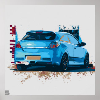 ヴォキホールアストラVXR ポスター