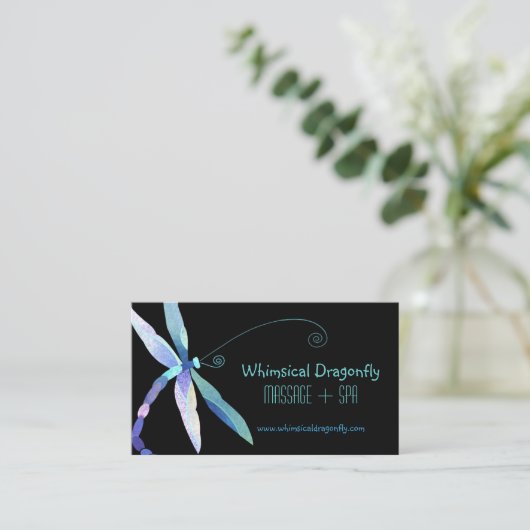 ヴォギッシュドラゴンフライマッサージ+スパアポイントメントカード 予約カード (スタンド正面)