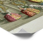 ヴォクソール庭園につながるギャラリーのインテリア ポスター (角)