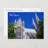 ヴォティヴヴィエンナーブルー ポストカード (正面/裏面)