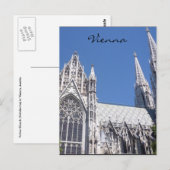 ヴォティヴ教会ウィーン ポストカード (正面/裏面)