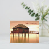 ヴォラルベルグのブレゲンツ近くの湖コンスタンス ポストカード (スタンド正面)