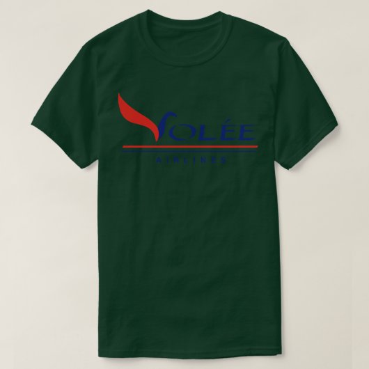 ヴォリー航空 Tシャツ (デザイン正面)