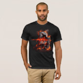 ヴォルカニック・パルス DJ Tシャツ (正面フル)